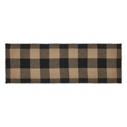 Black Check Runner 12x36