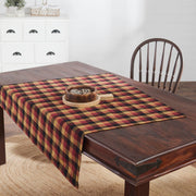 Heritage Farms Primitive Check Table Topper 40x40