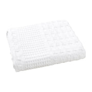 Waffle Weave White Body Pillow Cover, 20x54 - Farmhouse Boho Decorative Pillow Cover / Sham
