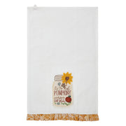 Pumpkiny Season Tea Towel 19x28