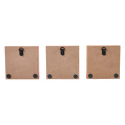 Boo You Can't Scare Me Fraidy Cat Blocks Set of 3 5x5x1