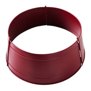 Christmas Tree Collar Metal Burgundy 8x20x20