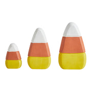 Candy Corn Wood Decor Set of 3 Sizes