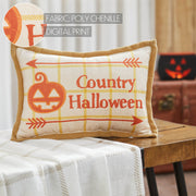 Country Halloween Pillow 9.5x14