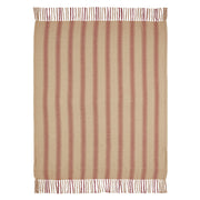 Harvest Blessings Pumpkin Patch Ticking Stripe Woven Throw 50x60