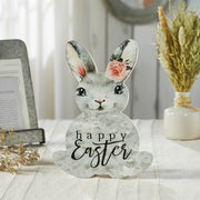 Bunny Hop Happy Easter Bunny Wall Sign 12x9x0.5