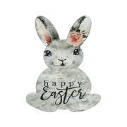 Bunny Hop Happy Easter Bunny Wall Sign 12x9x0.5
