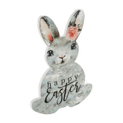 Bunny Hop Happy Easter Bunny Wall Sign 12x9x0.5
