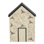 Buzzy Bees Bee House Wall Sign 6x4.5x1