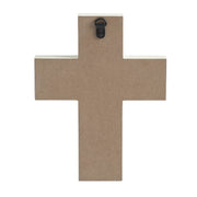 Celebrate Grace John 3:16 Cross Wall Sign 10x7.5x0.75