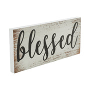 Celebrate Grace Blessed Sign 7x16x1