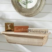 Spring In Bloom Easter Blessings Block Sign Set of 3 Sizes