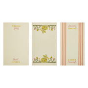 Bunny Hop Floral Bunny & Easter Tea Towel Set of 3 16x28