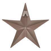 Metal Star Rust Brown Distressed 8x8