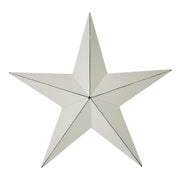 Metal Star Creme Distressed 12x12