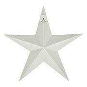 Metal Star Creme Distressed 12x12