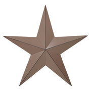 Metal Star Rust Brown Distressed 12x12