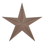 Metal Star Rust Brown Distressed 24x24