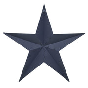 Metal Star Navy Distressed 36x36