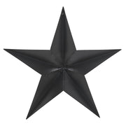 Metal Star Speckled Black Distressed 48x48