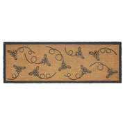 Buzzy Bees Coir Rug Rect 17x48