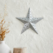 Metal Star Punched Galvanized 12x12
