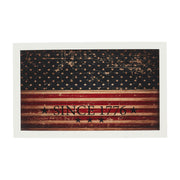 Vintage USA Flag Since 1776 Wall Hanging 10x16