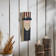 Uncle Sam Block Sign 15x5x1
