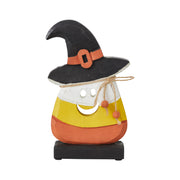 Trick or Treat Wooden Candy Corn 10x6.25x2