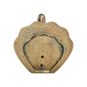 Wooden Turkey w/ Burnished Metal 6x8.5x6.5
