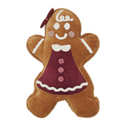 Mrs. Gingerbread Appliqued Pillow 18x12