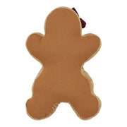 Mrs. Gingerbread Appliqued Pillow 18x12