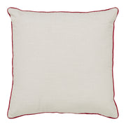 Candy Cane & Holly Pillow 18x18