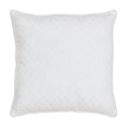 Golden Deer and Pine Embroidered Pillow 18x18