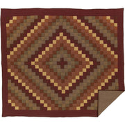 Heritage Farms King Quilt Set; 1-Quilt 105Wx95L w/2 Shams 21x37 5pc Bundle (Quilt-Shams, Pillow Cases)