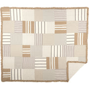 Grace Luxury King Quilt 120Wx105L 3pc Bundle (Quilt, Euro Shams)