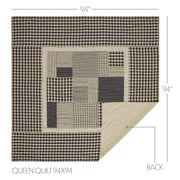 My Country Queen Quilt 94Wx94L 3pc Bundle (Quilt, Euro Shams)