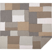 Ashmont Luxury King Quilt 120Wx105L 3pc Bundle (Quilt, Euro Shams)