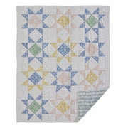 Jolie Twin Quilt 68Wx86L 4pc Bundle (Quilt, Pillow Cases, Euro Sham)