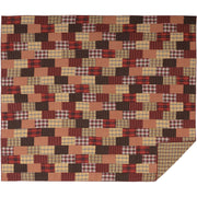 Wyatt California King Quilt 130Wx115L 4pc Bundle (Quilt, Pillow Cases, Bed Skirt)