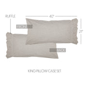 Hatteras Patch California King Quilt 130Wx115L 3pc Bundle (Quilt, Pillow Cases)