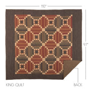 Maisie King Quilt 110Wx97L 3pc Bundle (Quilt, Pillow Cases)