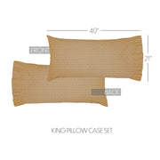 Maisie King Quilt 110Wx97L 3pc Bundle (Quilt, Pillow Cases)
