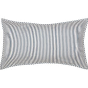 Sawyer Mill Blue Ticking Stripe King Quilt Coverlet 105Wx95L 3pc Bundle (Coverlet, Shams)