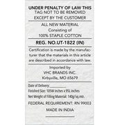 Sawyer Mill Charcoal Ticking Stripe King Quilt Coverlet 105Wx95L 3pc Bundle (Coverlet, Shams)