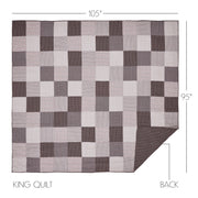 Florette King Quilt 105Wx95L 4pc Bundle (Quilt, Bed Skirt, Euro Shams)