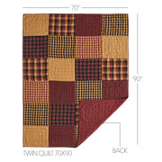Connell Twin Quilt 70Wx90L 2pc Bundle (Quilt, Euro Sham)