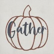 Fall Autumn Pumpkin Gather Trivet Set of 3, 8x8 Inch Hot Pads for Kitchen Countertop & Dining Table Decor, Harvest Themed Home Decor (6 Piece Buy One, Get One Free Bundle)