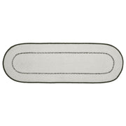 Autumn Harvest Pumpkin Stenciled Table Runner 12x36 Fall Seasonal Dining Decor (2 Piece Bundle)