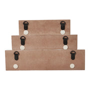 Fall Autumn Harvest Rustic Farmhouse Pumpkin Wood Block Signs Set of 3 Tabletop Decor (6 Piece Bundle)